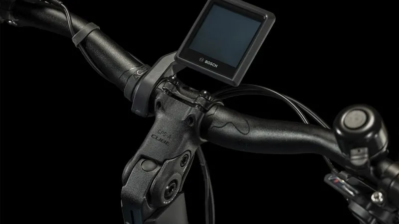 2023 Cube Kathmandu Hybrid One 750 - Electric Hybrid Bike - Blue/Black-6